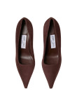 Visuel 3 : Jimmy Choo | Escarpin Ixia 8 cm chocolat| Boutique Parenthese
