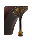 Visuel 4 : Jimmy Choo | Escarpin Ixia 8 cm chocolat| Boutique Parenthese