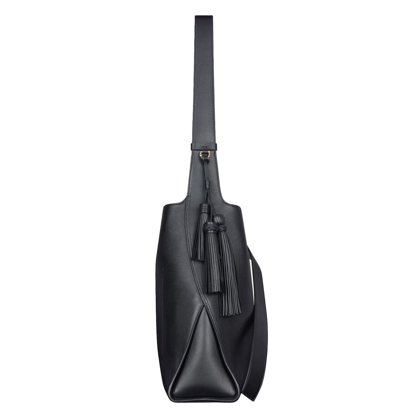 Visuel 4 : Givenchy | Sac Hobo Ceinture cuir noir medium| Boutique Parenthese
