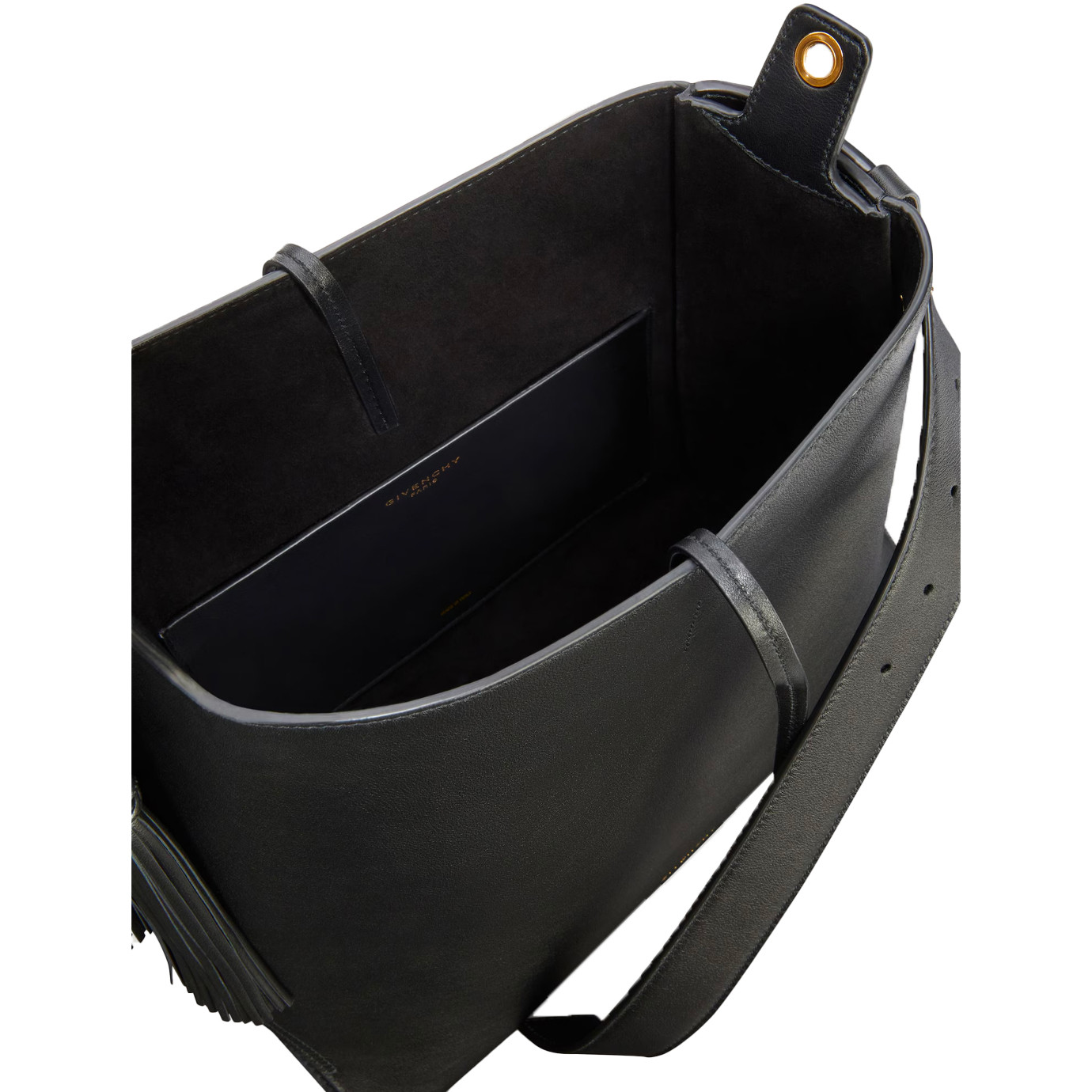 Visuel 6 : Givenchy | Sac Hobo Ceinture cuir noir medium| Boutique Parenthese