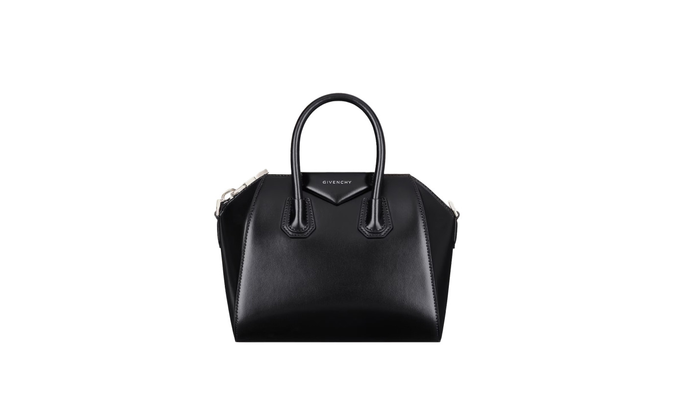 Visuel 1 : Givenchy | Sac Antigona mini cuir noir| Boutique Parenthese