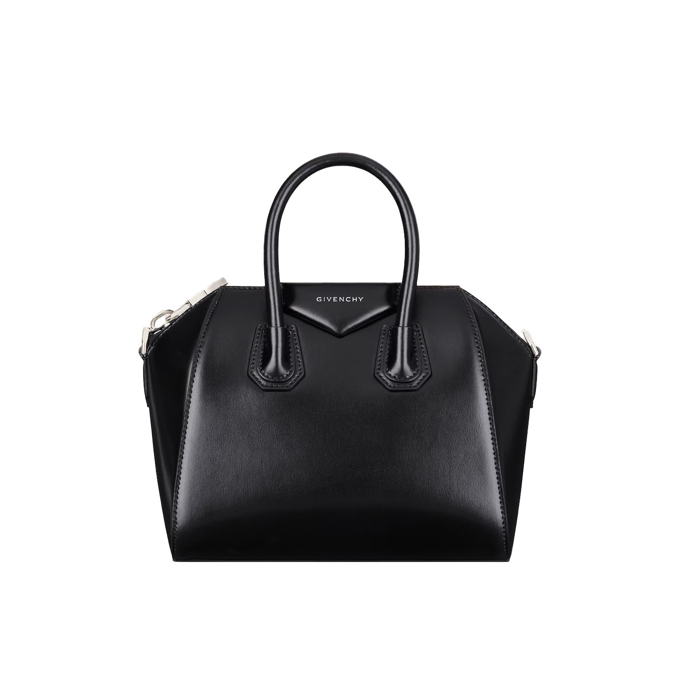 Visuel 1 : Givenchy | Sac Antigona mini cuir noir| Boutique Parenthese