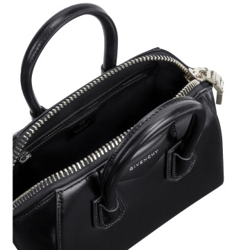Visuel 5 : Givenchy | Sac Antigona mini cuir noir| Boutique Parenthese