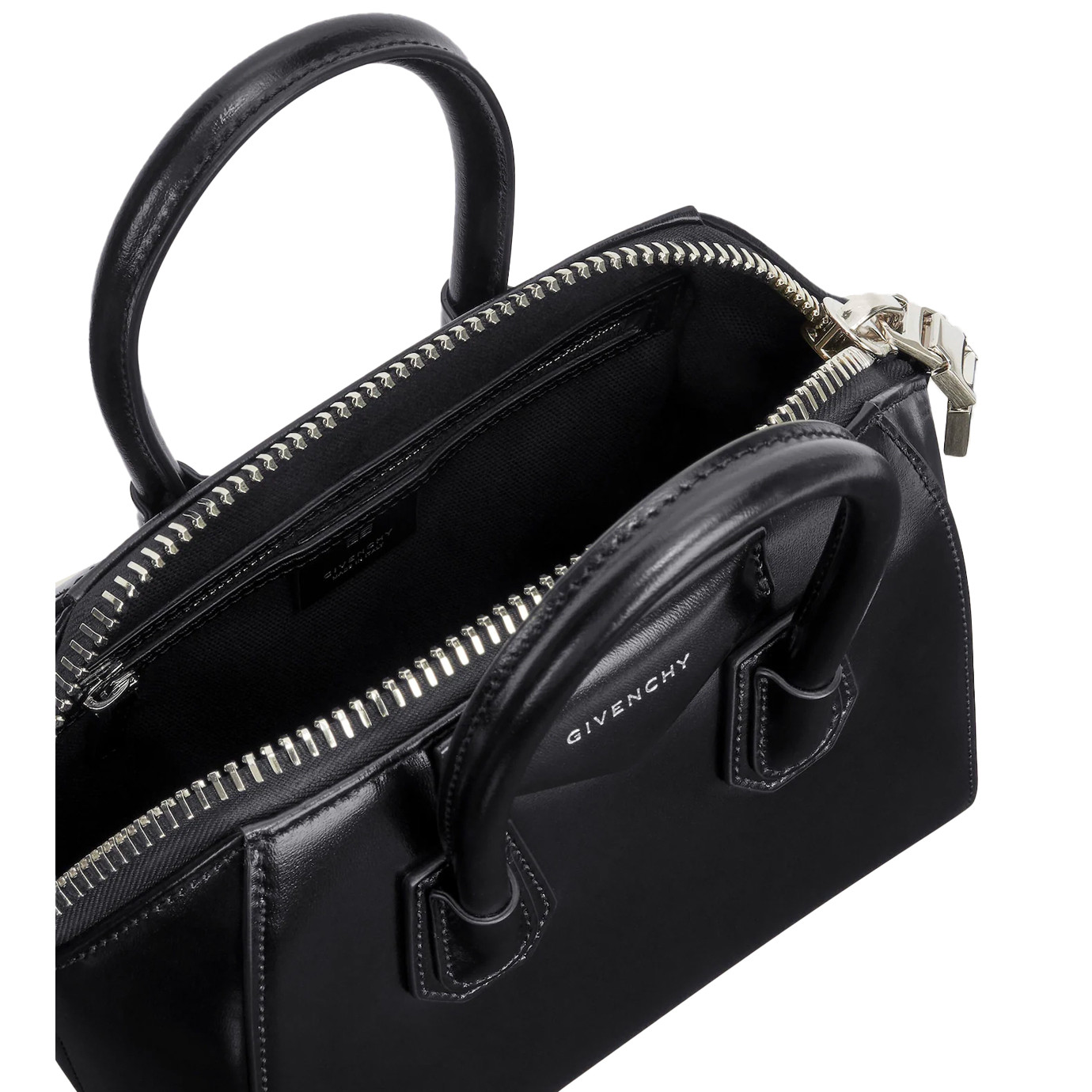 Visuel 5 : Givenchy | Sac Antigona mini cuir noir| Boutique Parenthese