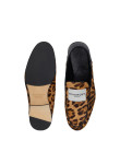 Visuel 3 : Givenchy Chaussure | Mocassin Label en cuir pony léopard| Boutique Parenthese