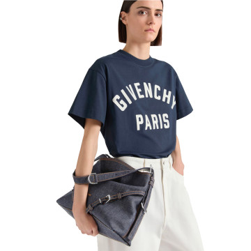 Visuel 6 : Givenchy | Sac Voyou médium en denim bleu| Boutique de sacs luxe Parenthese