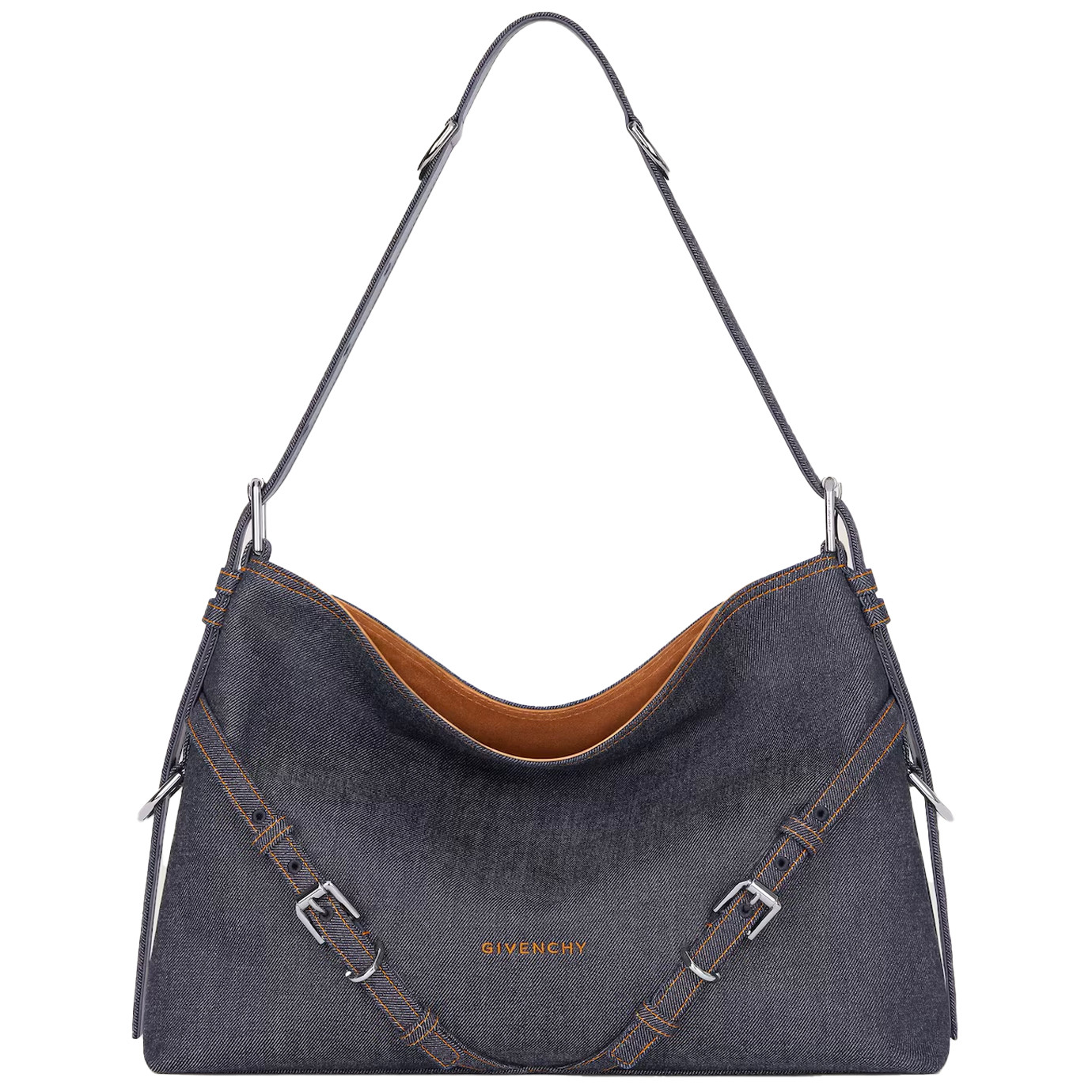 Visuel 2 : Givenchy | Sac Voyou médium en denim bleu| Boutique de sacs luxe Parenthese