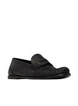 Visuel 3 : Saint Laurent Chaussure | Mocassin Laurent en cuir noir| Boutique Parenthese