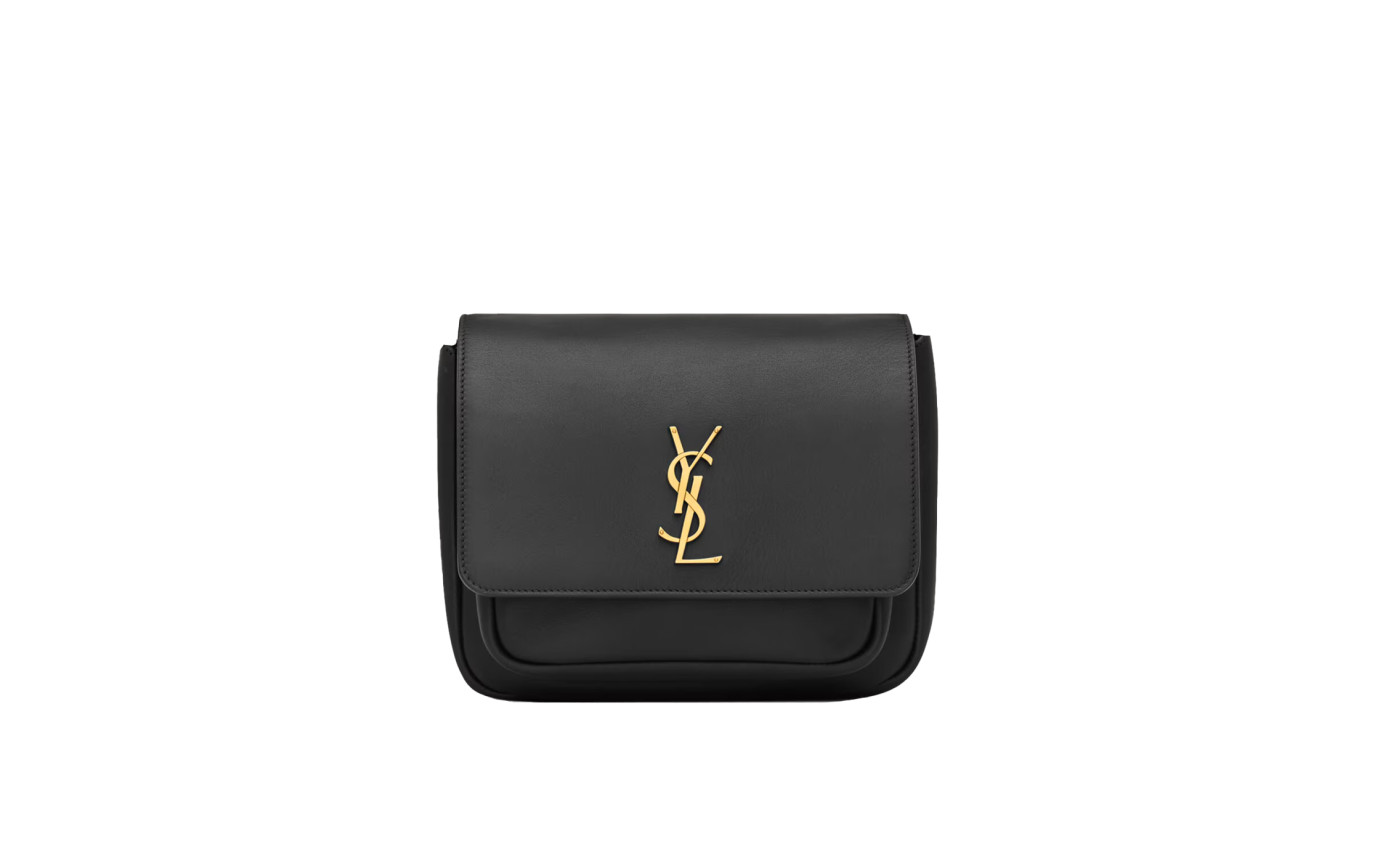 Visuel 1 : Collection Saint Laurent Bordeaux | Besace Niki en cuir noir| Boutique Parenthese Bordeaux