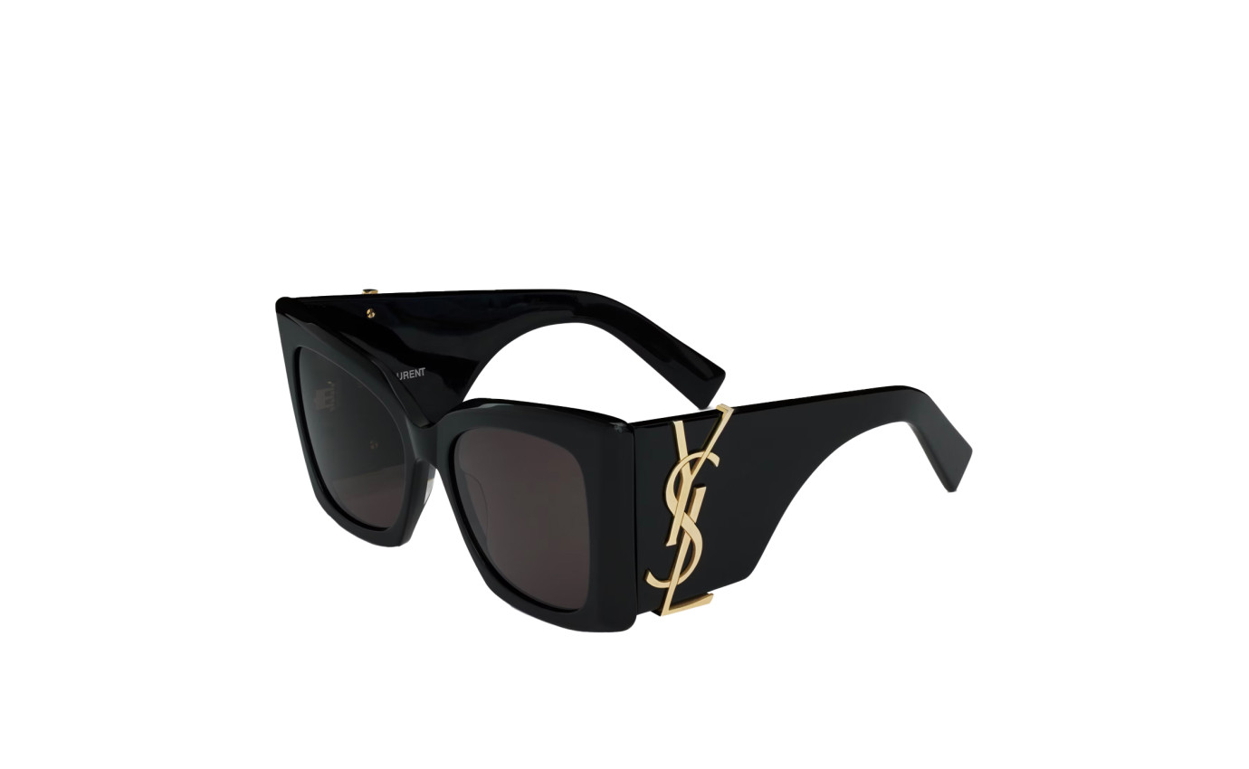 Visuel 1 : Saint Laurent Accessoire| Lunettes de soleil M119 Blaze Black and gold| Parenthese Bordeaux