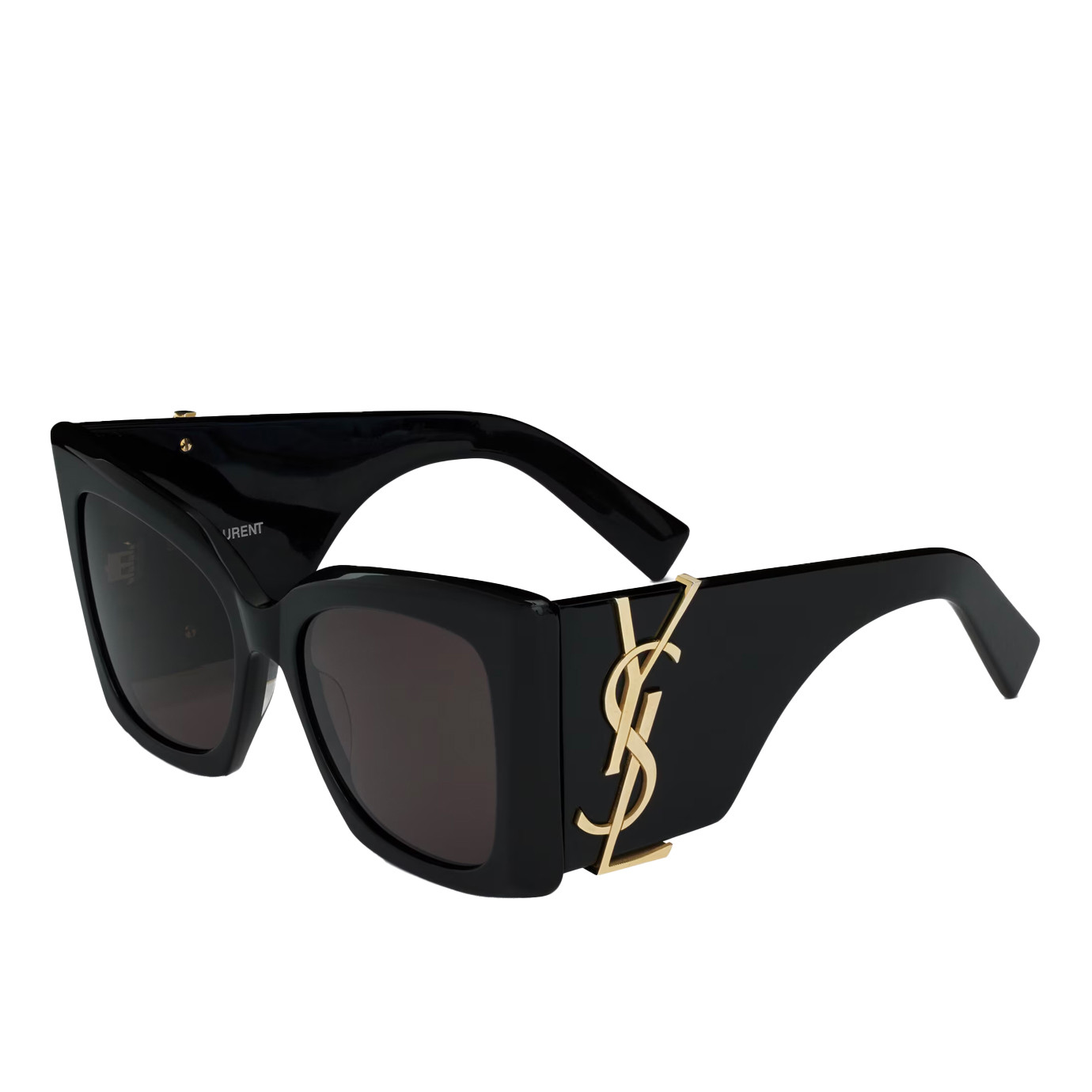 Visuel 1 : Saint Laurent Accessoire| Lunettes de soleil M119 Blaze Black and gold| Parenthese Bordeaux