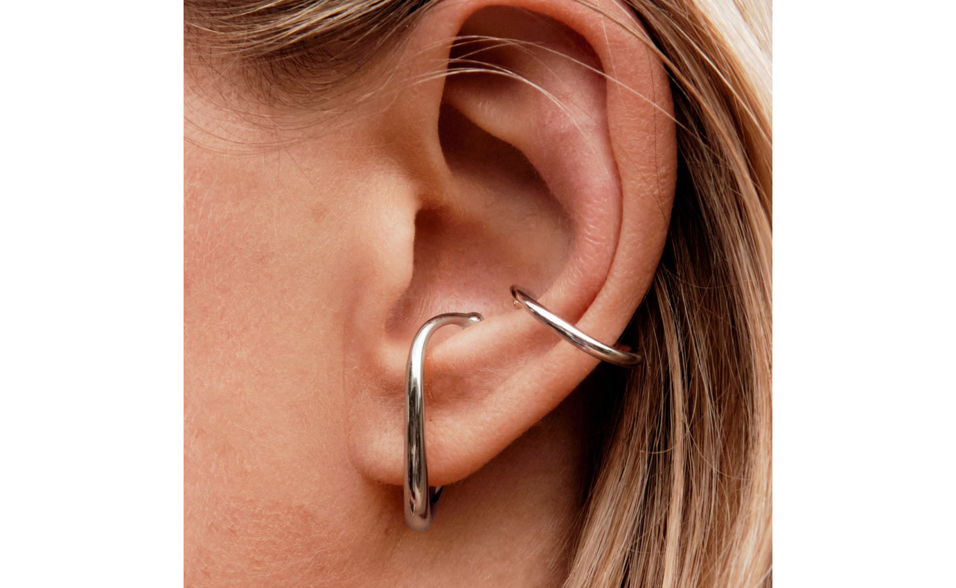 Charlotte Chesnais | Earcuff Petit mirage en argent