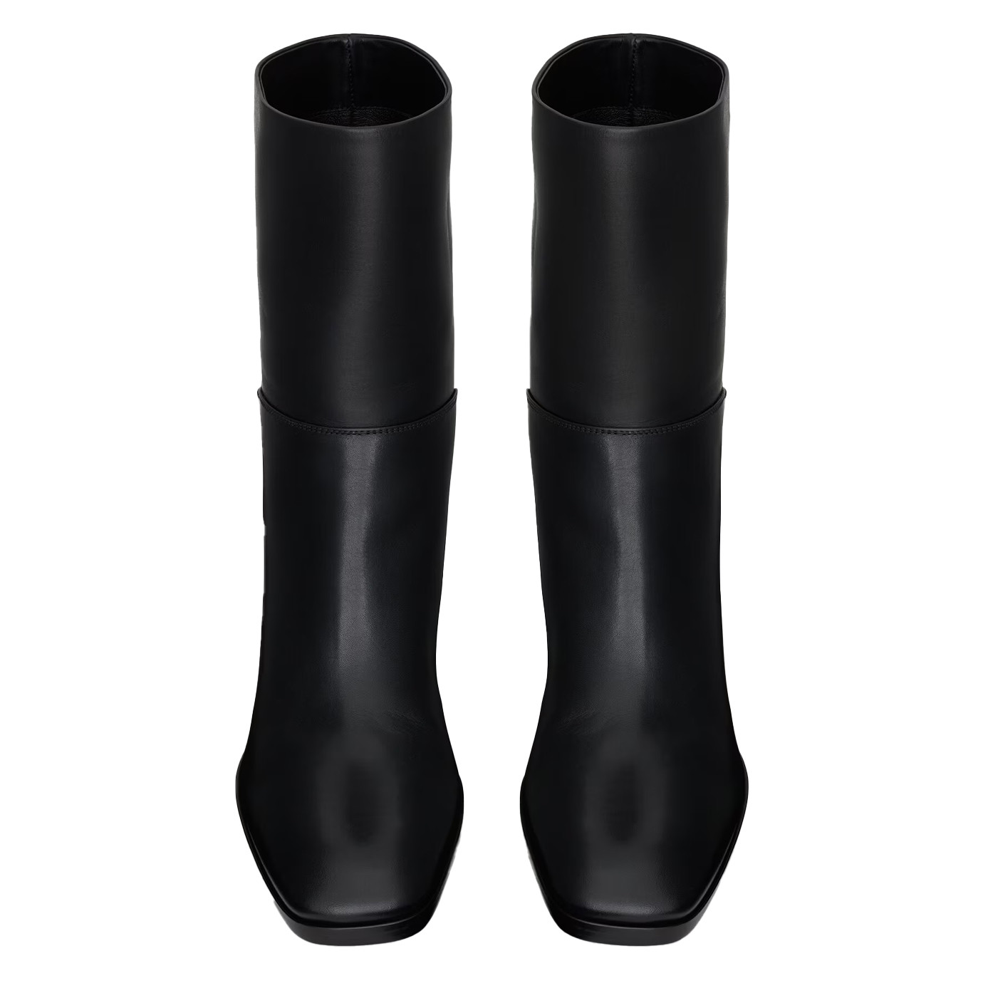 Visuel 4 : Collection Saint Laurent Bordeaux | Bottine Sulpice en cuir noir| Boutique Parenthese