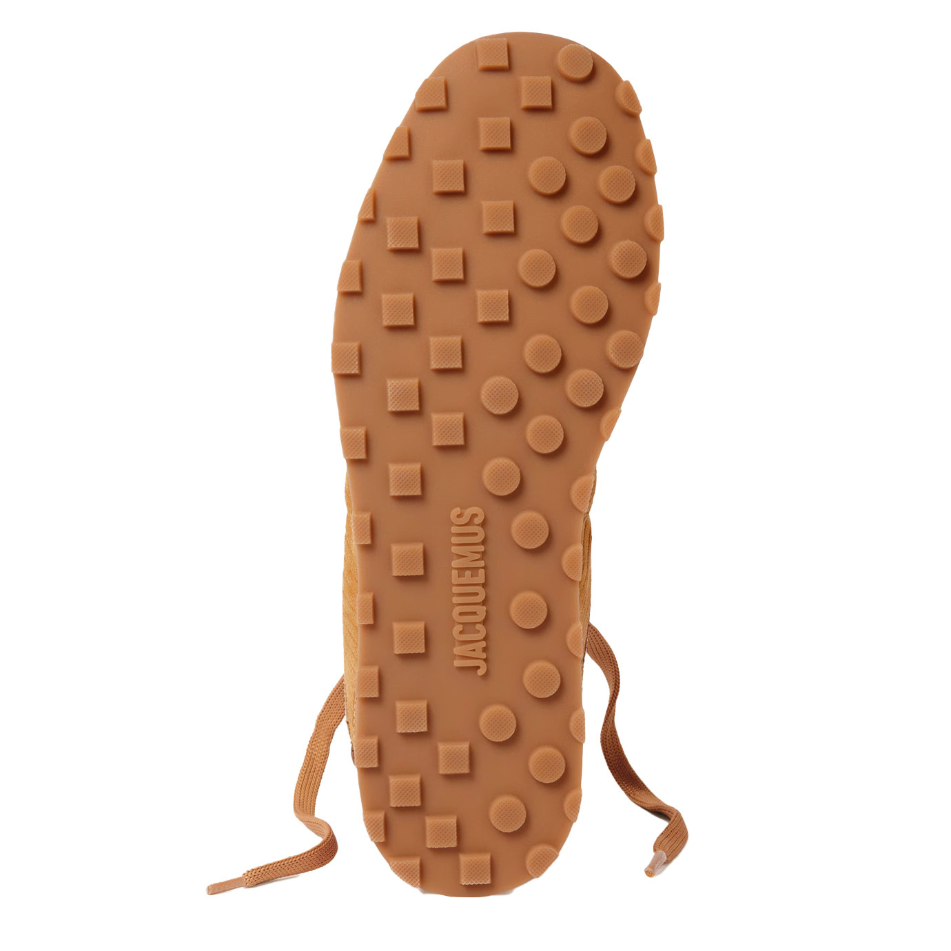 Visuel 4 : Collection Jacquemus Bordeaux | Sneakers les Tennis en veau velours camel| Parenthese Bordeaux