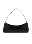 Visuel 1 : Jacquemus | Sac La pochette Ovalo en cuir effet croco noir| Boutique Parenthese