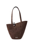 Visuel 2 : Collection Jacquemus| Sac Le Bambola moyen marron croco | Boutique de sacs de Luxe Parenthese Bordeaux