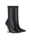 Visuel 1 : Collection Givenchy Bordeaux | Bottine Sculpted en cuir noir| Boutique Parenthese