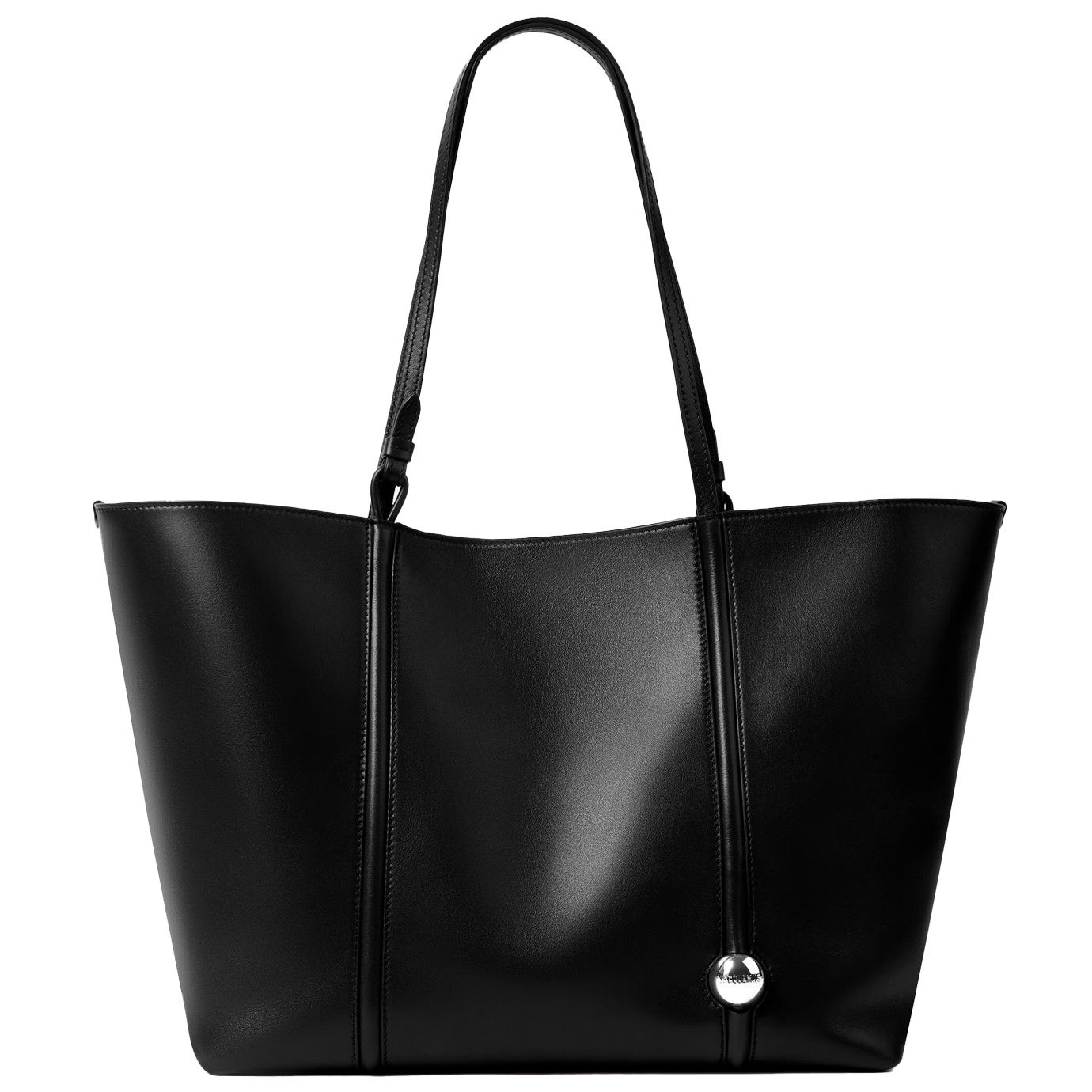 Visuel 2 : Jacquemus | Sac Cabas Le Marino en cur noir| Boutique Parenthese Bordeaux