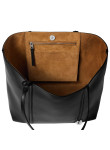 Visuel 3 : Jacquemus | Sac Cabas Le Marino en cur noir| Boutique Parenthese Bordeaux