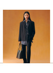 Visuel 3 : Jacquemus | Sac Cabas Le Marino en cur noir| Boutique Parenthese Bordeaux
