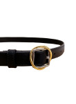 Visuel 2 : Collection Jacquemus Bordeaux | Ceinture Salon fine noir| Boutique d'accesoires de Luxe Parenthese Bordeaux