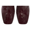 Visuel 3 : Collection Courrèges Bordeaux | Botte Réédition en vinyl bordeaux| Boutique Parenthese