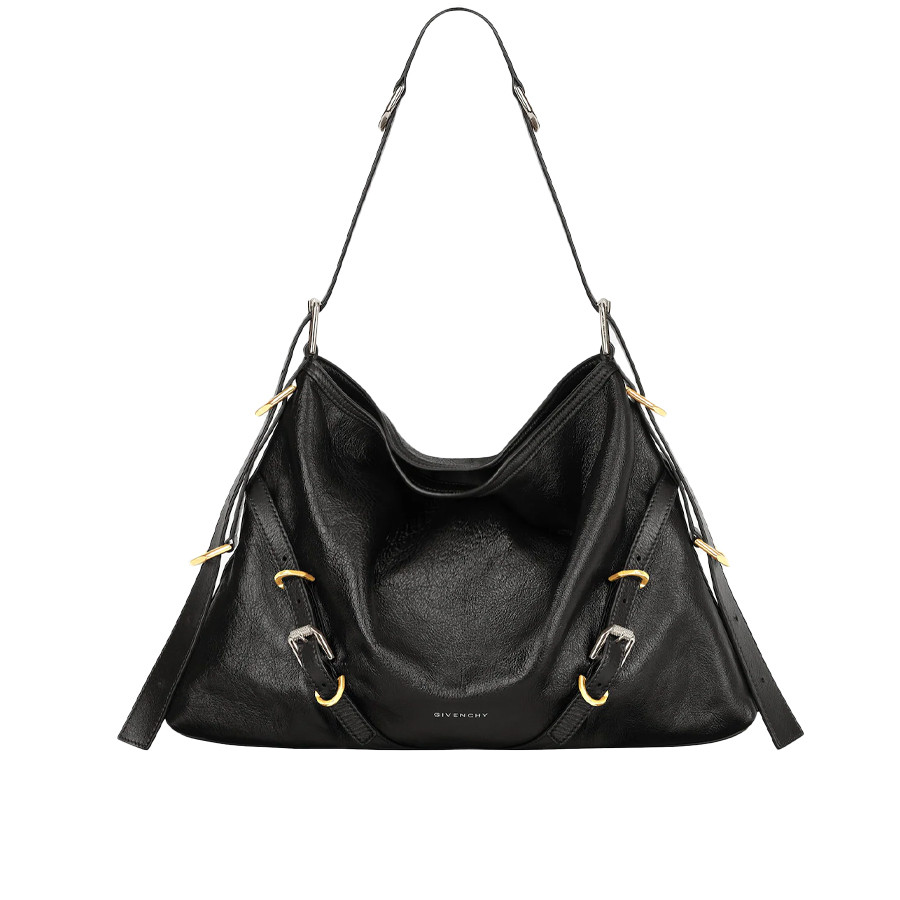 Visuel 1 : Collection Givenchy Bordeaux | Sac Voyou en cuir noir| Sacs de Luxe Parenthese Bordeaux