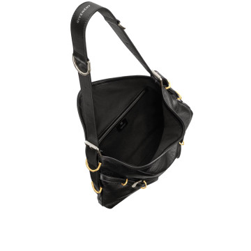 Visuel 3 : Collection Givenchy Bordeaux | Sac Voyou en cuir noir| Sacs de Luxe Parenthese Bordeaux