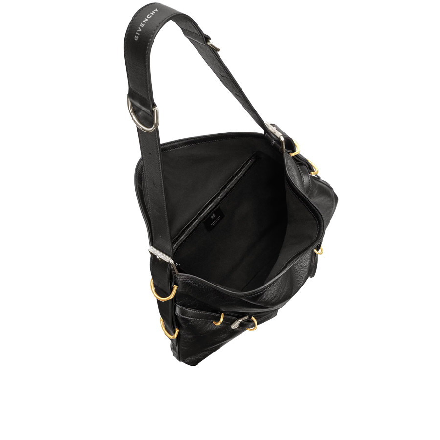 Visuel 3 : Collection Givenchy Bordeaux | Sac Voyou en cuir noir| Sacs de Luxe Parenthese Bordeaux