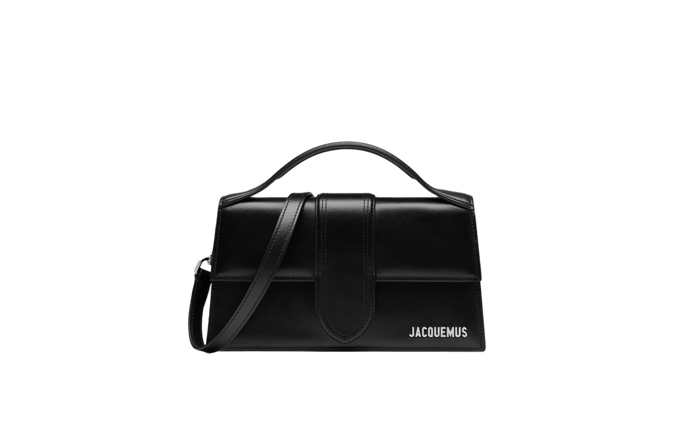 Visuel 1 : Jacquemus | Sac Le Grand Bambino Noir et argent | Boutique Parenthese Bordeaux