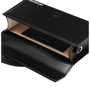 Visuel 4 : Jacquemus | Sac Le Grand Bambino Noir et argent | Boutique Parenthese Bordeaux
