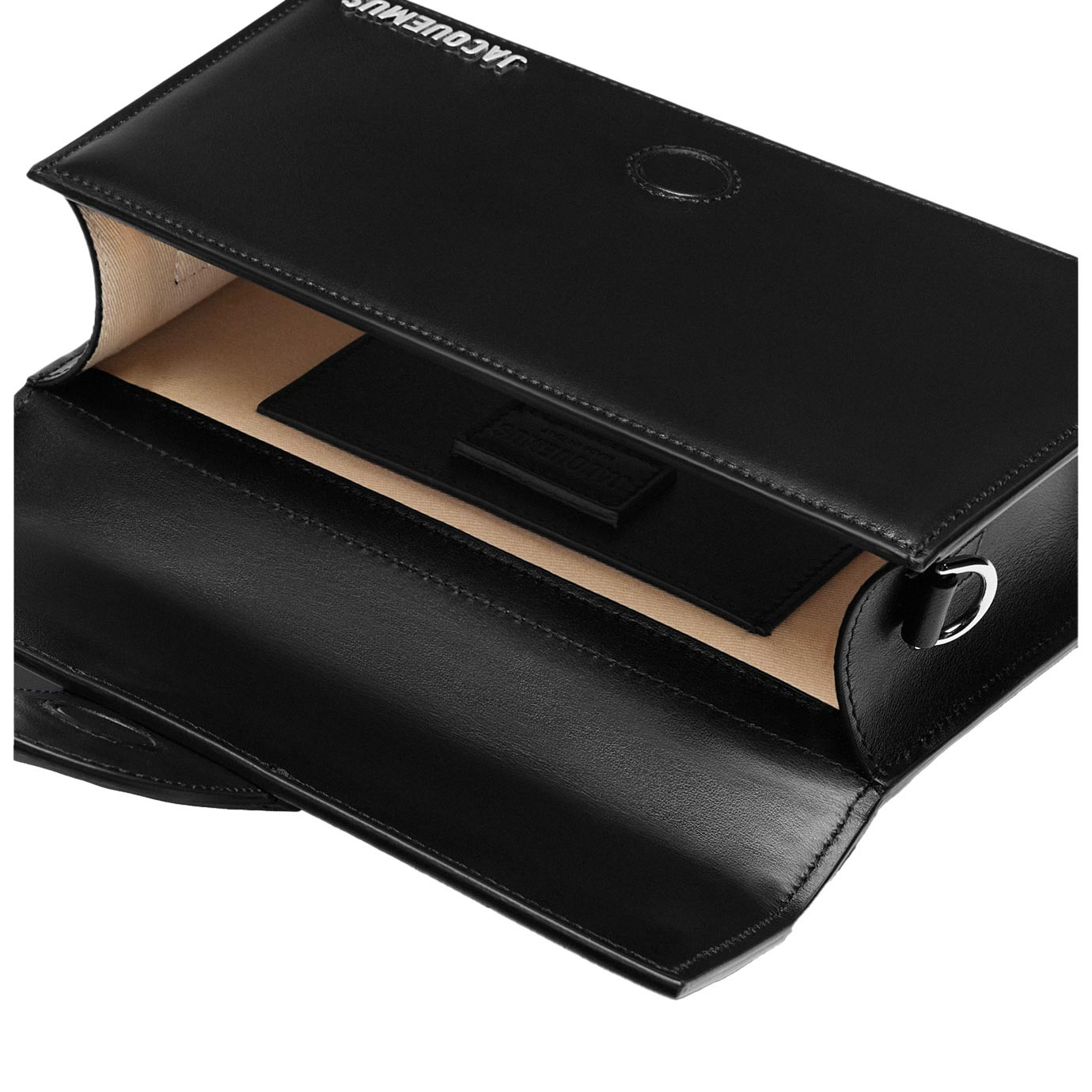 Visuel 4 : Jacquemus | Sac Le Grand Bambino Noir et argent | Boutique Parenthese Bordeaux