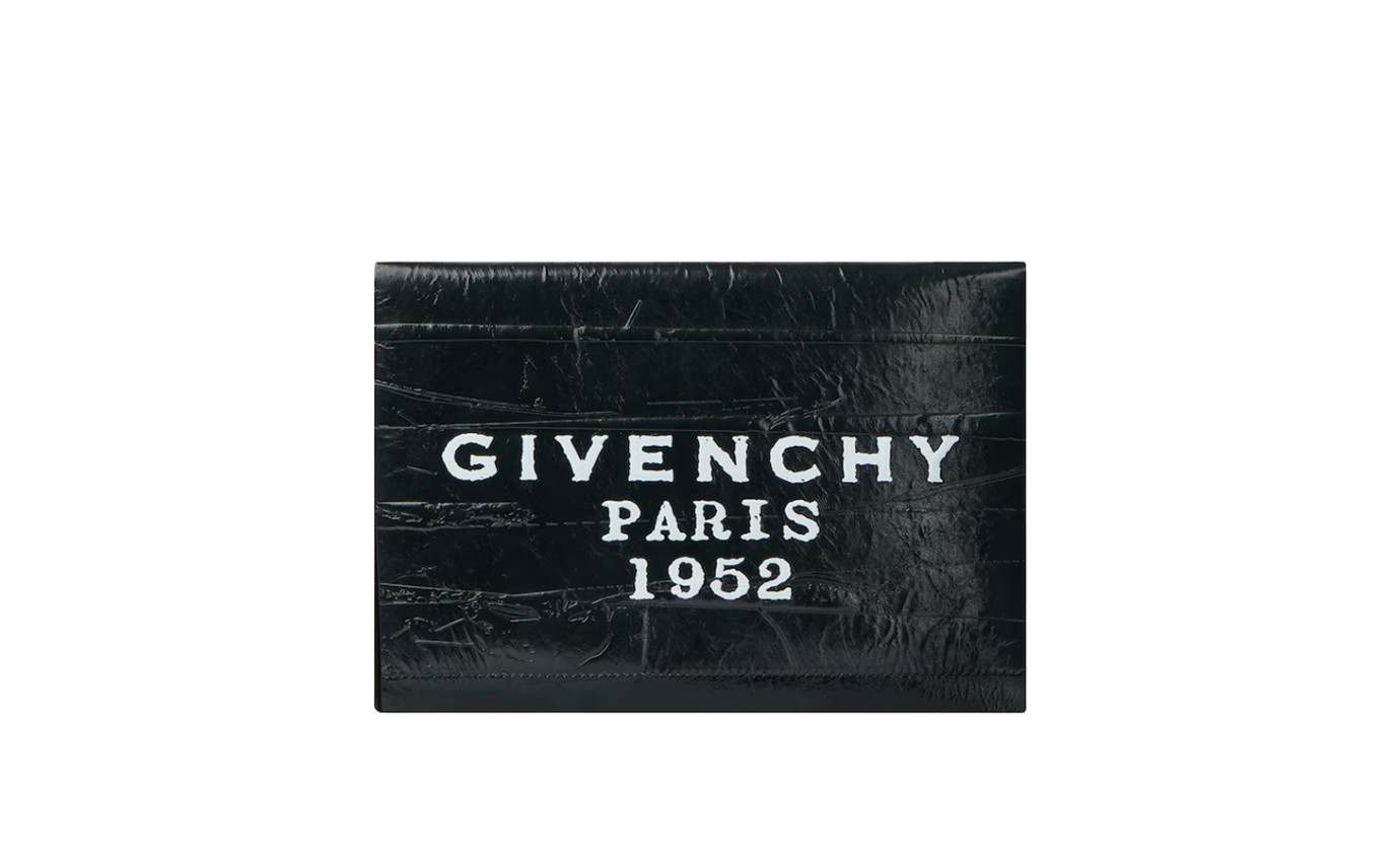 Visuel 1 : Collection Givenchy Bordeaux | Pochette Paris 1952 noir | Sacs de Luxe Parenthese Bordeaux
