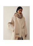Visuel 3 : Collection Jacquemus Bordeaux | L'écharpe Moisson beige| Boutique Parenthese