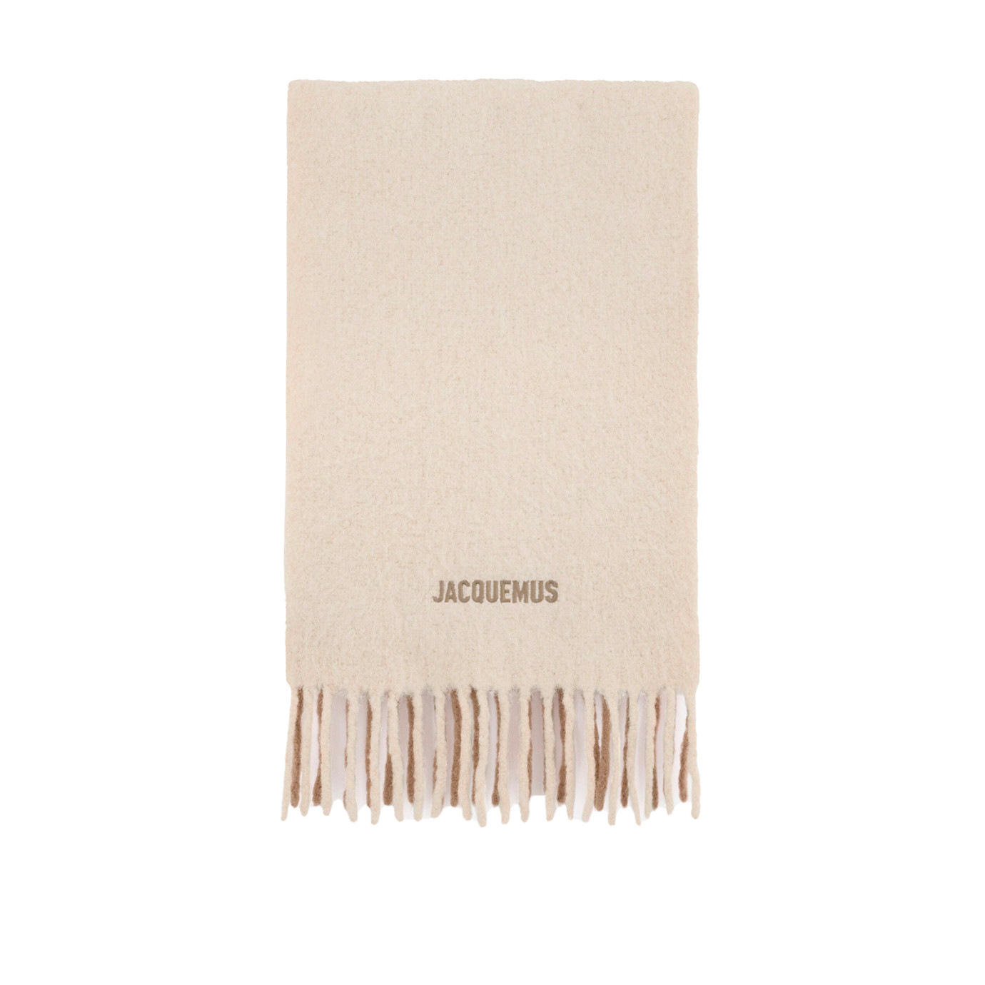 Visuel 1 : Collection Jacquemus Bordeaux | L'écharpe Moisson beige| Boutique Parenthese