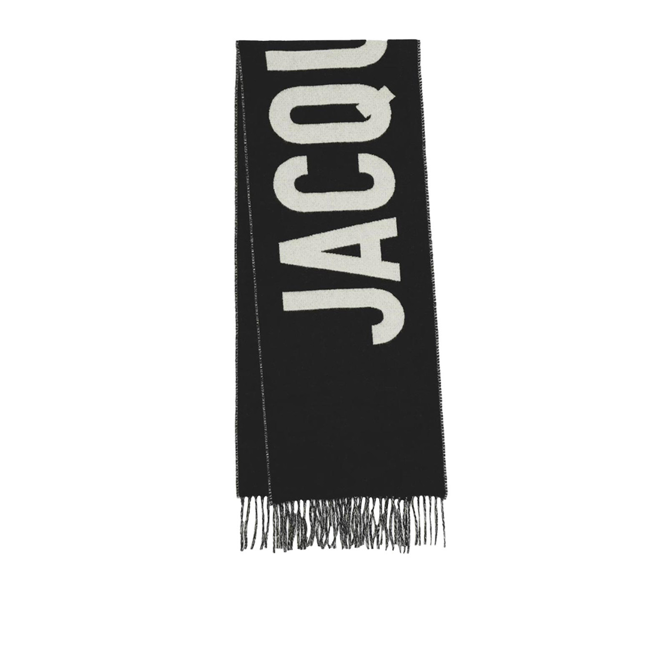 Visuel 1 : Jacquemus | L'écharpe Jacquemus Noir | Boutique Parenthese Bordeaux