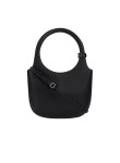 Visuel 2 : Courrèges | Pochette Cuff en cuir prune| Boutique Parenthese Bordeaux