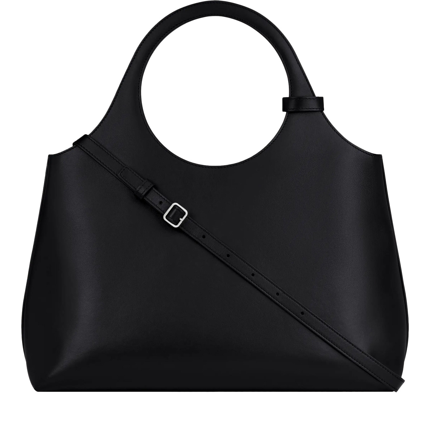Visuel 2 : Courrèges | Sac Holy Day Large en cuir noir| Boutique Parenthese Bordeaux