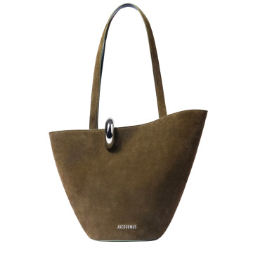Visuel 2 : Collection Jacquemus| Sac Le Bambola moyen kaki | Boutique de sacs de Luxe Parenthese Bordeaux