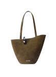 Visuel 2 : Collection Jacquemus| Sac Le Bambola moyen kaki | Boutique de sacs de Luxe Parenthese Bordeaux