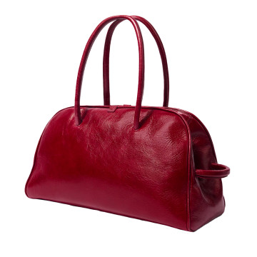 Visuel 3 :  Jacquemus | Le Turismo burgundy |Boutique Parenthese |Sac de luxe pour femme