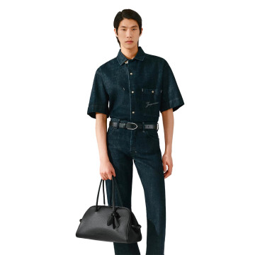 Visuel 6 :  Jacquemus | Le Turismo en cuir grainé noir |Boutique Parenthese |Sac de luxe pour femme