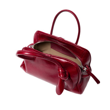 Visuel 4 :  Jacquemus | Le Petit Turismo burgundy |Boutique Parenthese |Sac de luxe pour femme