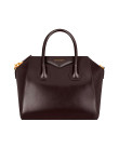 Visuel 1 : Collection Givenchy Bordeaux | Sac Antigona petit en cuir chocolat| Sacs de Luxe Parenthese Bordeaux