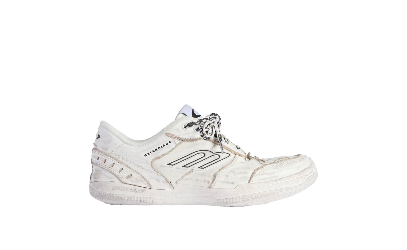 Visuel 1 : Collection Balenciaga Bordeaux | Sneakers Hamptons blanc| Parenthese Bordeaux