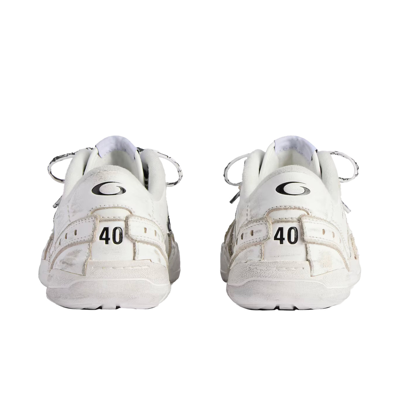 Visuel 3 : Collection Balenciaga Bordeaux | Sneakers Hamptons blanc| Parenthese Bordeaux