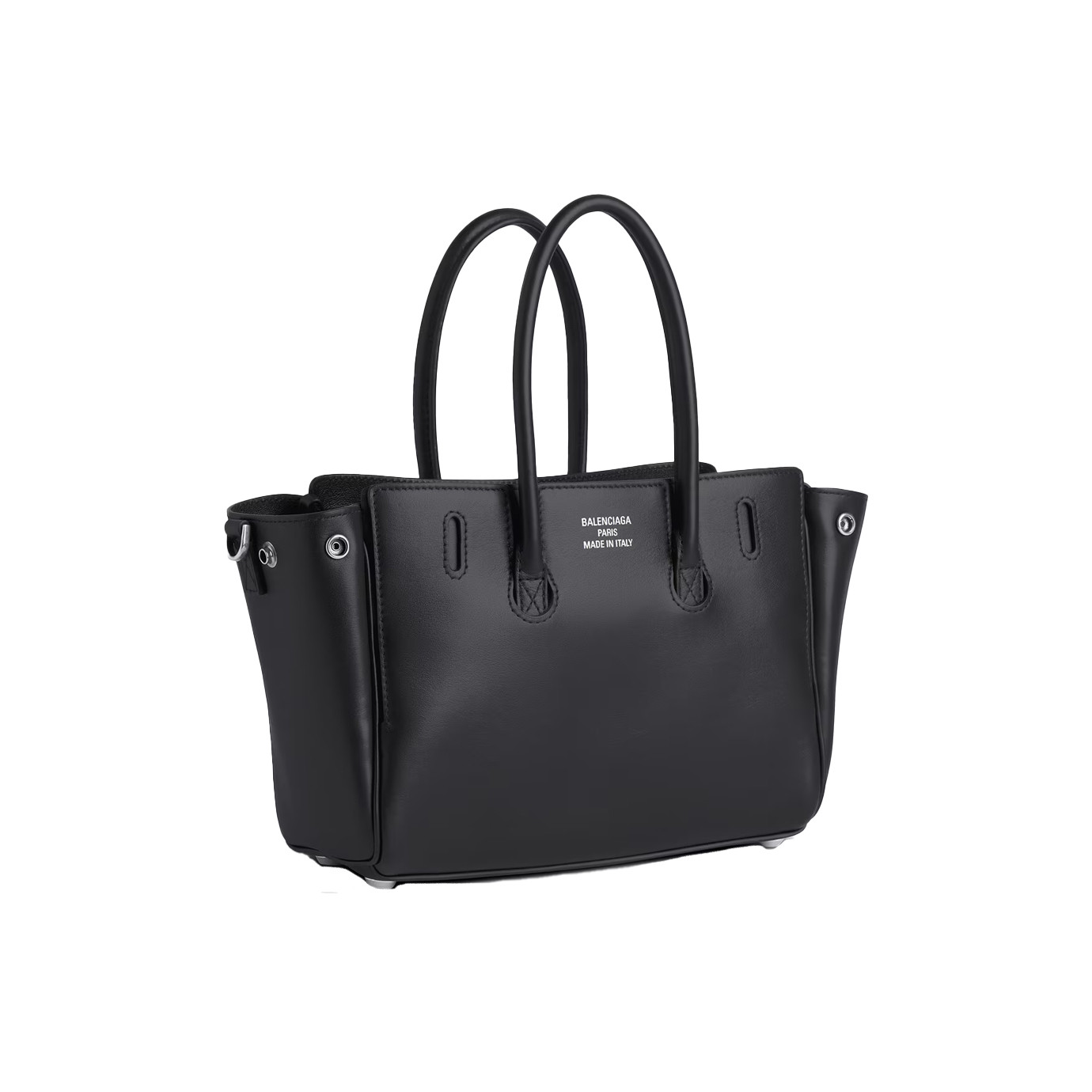 Visuel 3 : Collection Balenciaga Bordeaux | Sac Bel Air mini noir| Sac de Luxe Parenthese Bordeaux