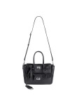 Visuel 4 : Collection Balenciaga Bordeaux | Sac Bel Air mini noir| Sac de Luxe Parenthese Bordeaux
