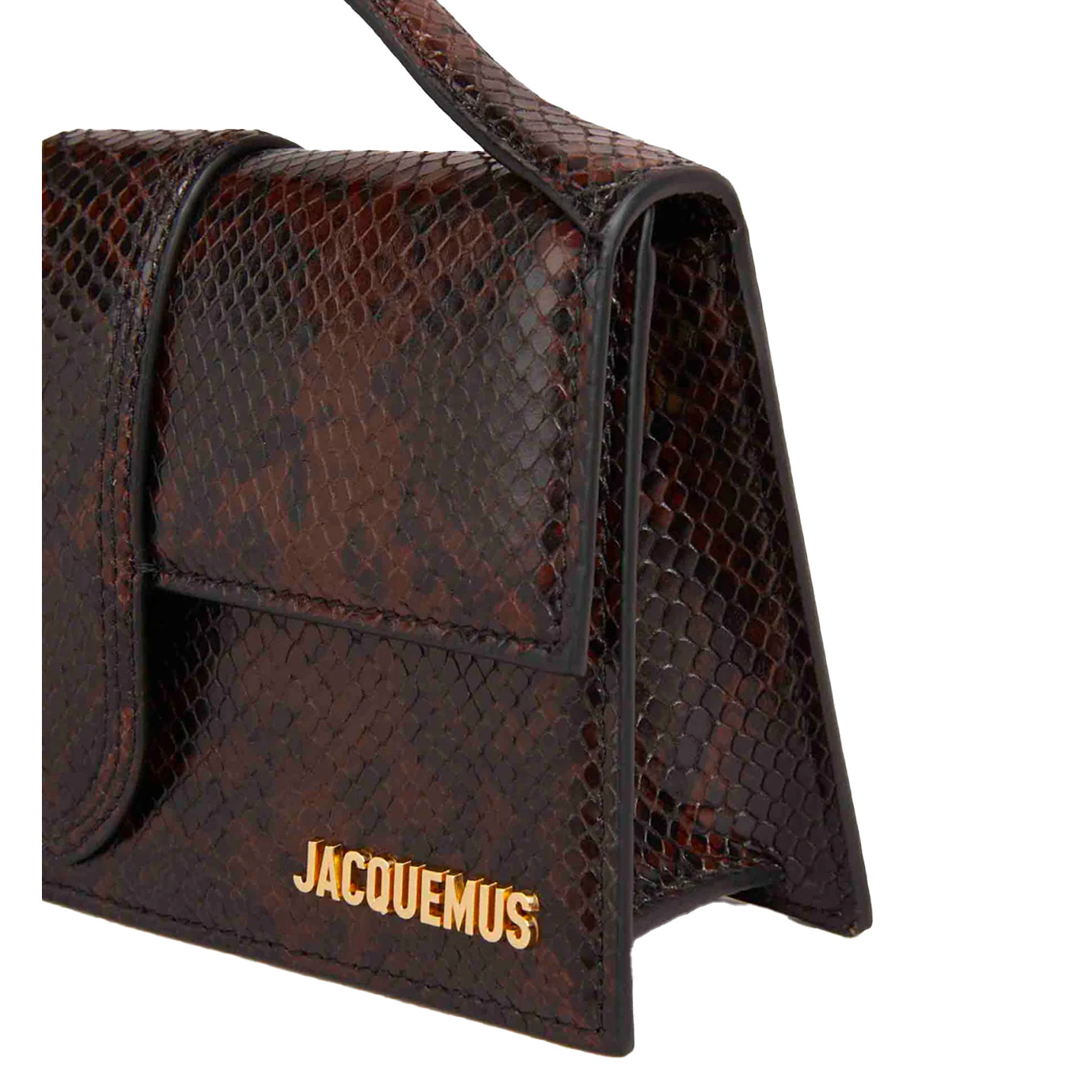 Visuel 4 : Jacquemus | Sac Le Grand Bambino Dark Brown| Boutique Parenthese