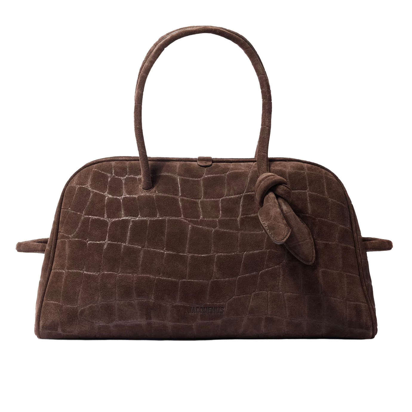 Visuel 1 :  Jacquemus | Le Turismo effet croco dark brown|Boutique Parenthese Bordeaux
